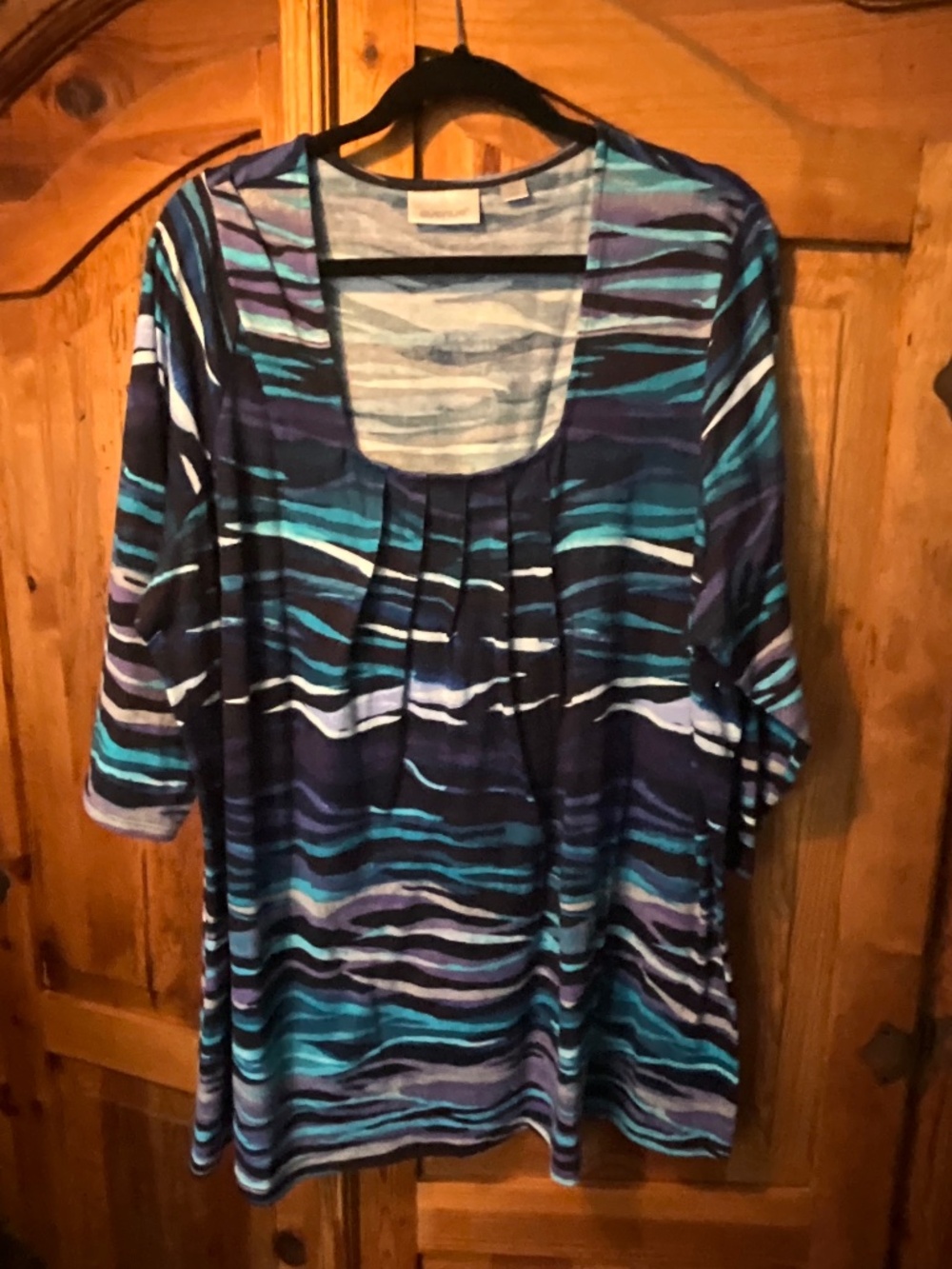 3/4 sleeve soft pullover sweater blue,gray,black